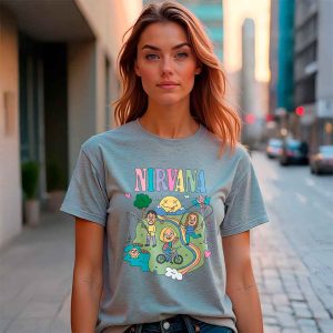 Logo Nirvana<br>Camiseta de Pima y/o Jersey