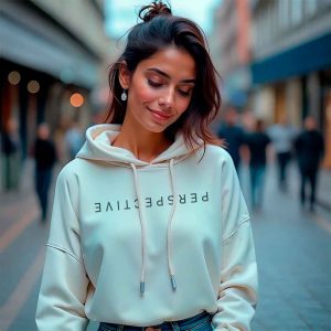 Logo Perspective<br>Polera de algodón<br>premium