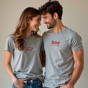 Logo Es mi Rey y Es mi Reina<br>Camisetas de Jersey