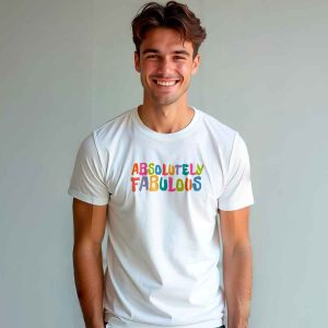 Logo Absolutely fabulous<br>Camiseta de Pima y/o Jersey