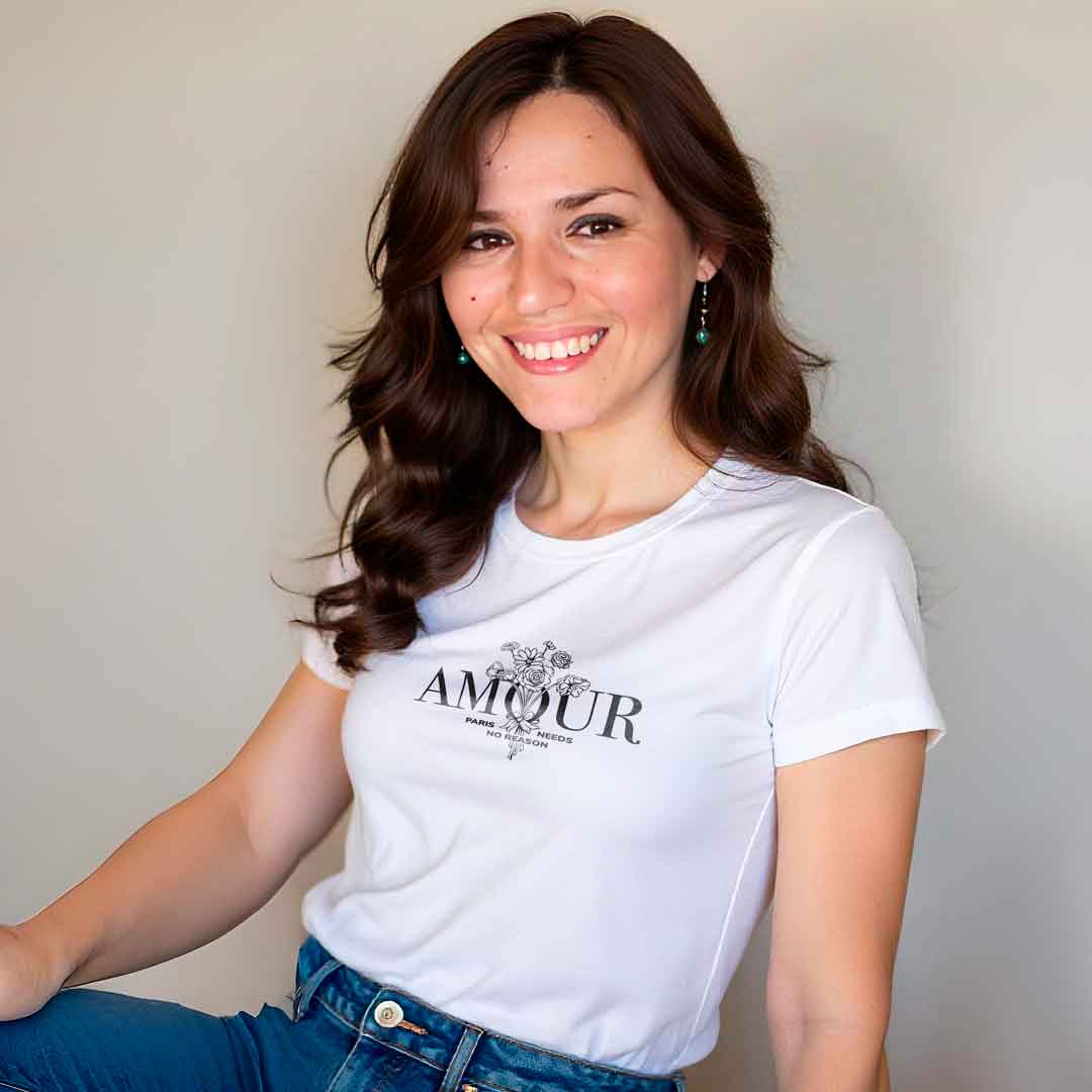 Logo Amour<br>Camiseta de Pima y/o Jersey