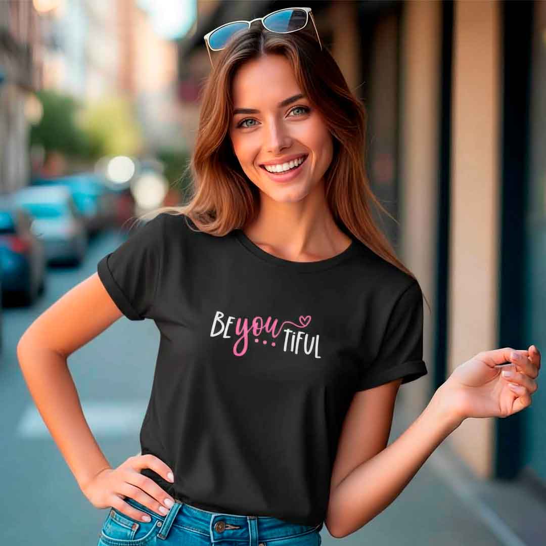 Logo beyoutiful<br>Camiseta de Pima y/o Jersey - Imagen 2