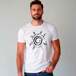Logo Naruto Seal<br>Camiseta de Pima y/o Jersey