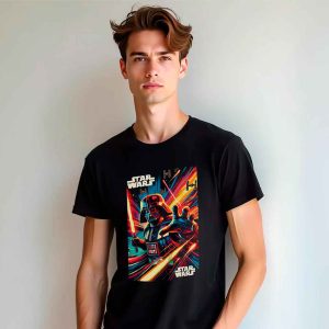 Logo Darth Vader<br>Camiseta de Pima y/o Jersey