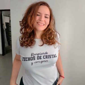Logo Techos de cristal<br>Camiseta de Pima y/o Jersey