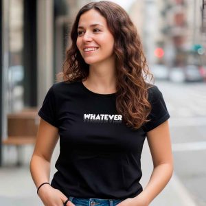 Logo Whatever<br>Camiseta de Pima y/o Jersey