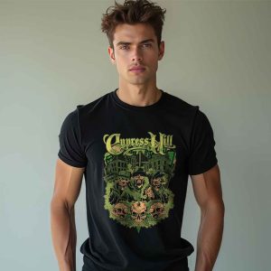 Logo Cypress Hill<br>Camiseta de Pima y/o Jersey