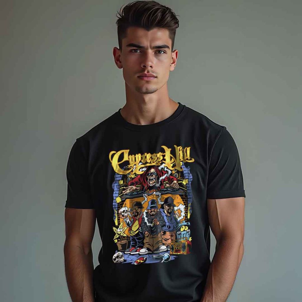 Logo Cypress Hill We Legalized It<br>Camiseta de Pima y/o Jersey
