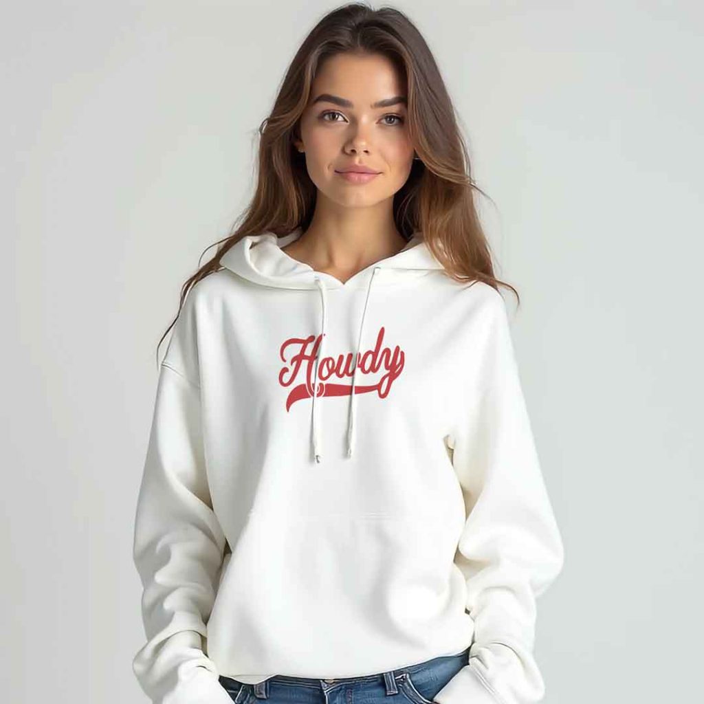 Logo Howdy<br>Polera de algodón<br>premium