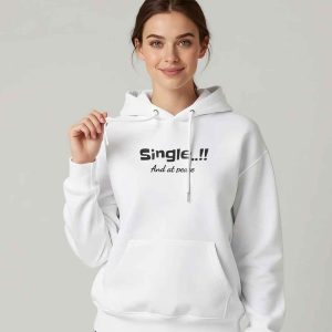 Logo Single and at peace<br>Polera de algodón<br>premium