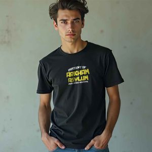 Logo Arkham Asylum<br>Camiseta de Pima y/o Jersey