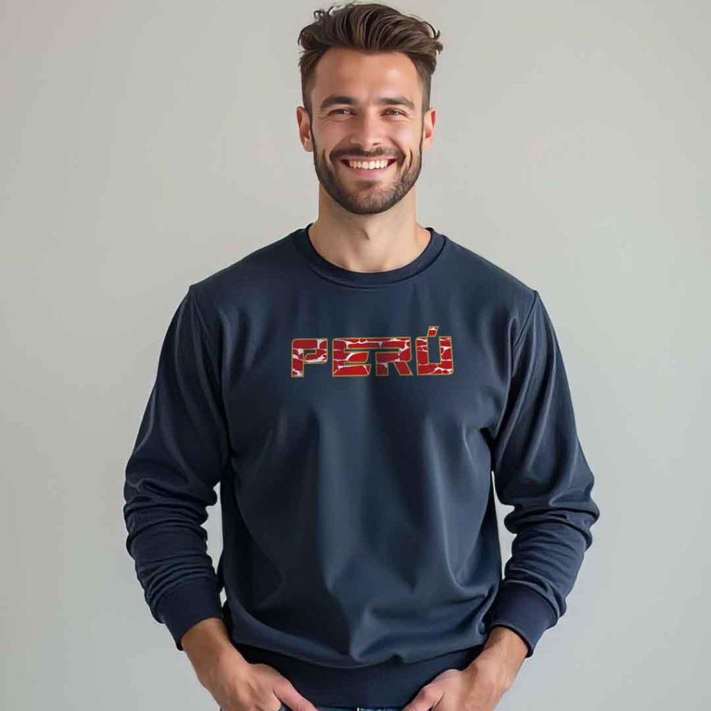 Logo Perú<br>Polera de algodón<br>premium