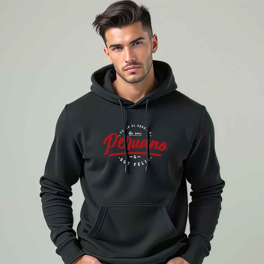 Logo Peruano<br>Polera de algodón<br>premium