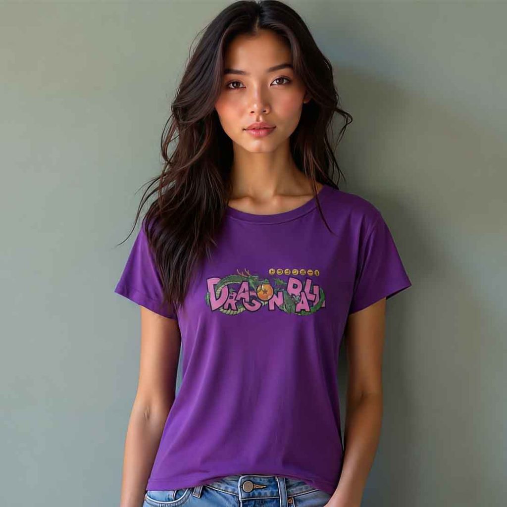 Logo Dragon ball<br>Camiseta de Pima y/o Jersey