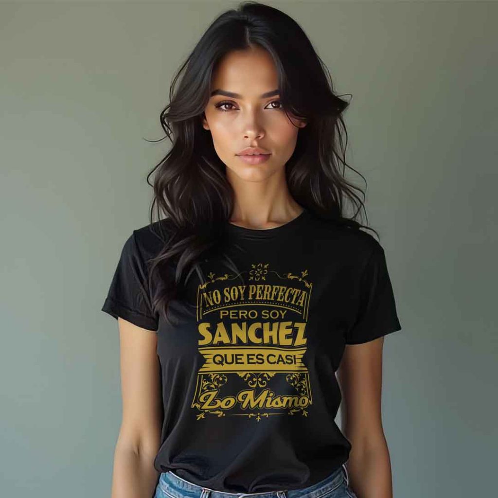 Logo Sanchez<br>Camiseta de Pima y/o Jersey