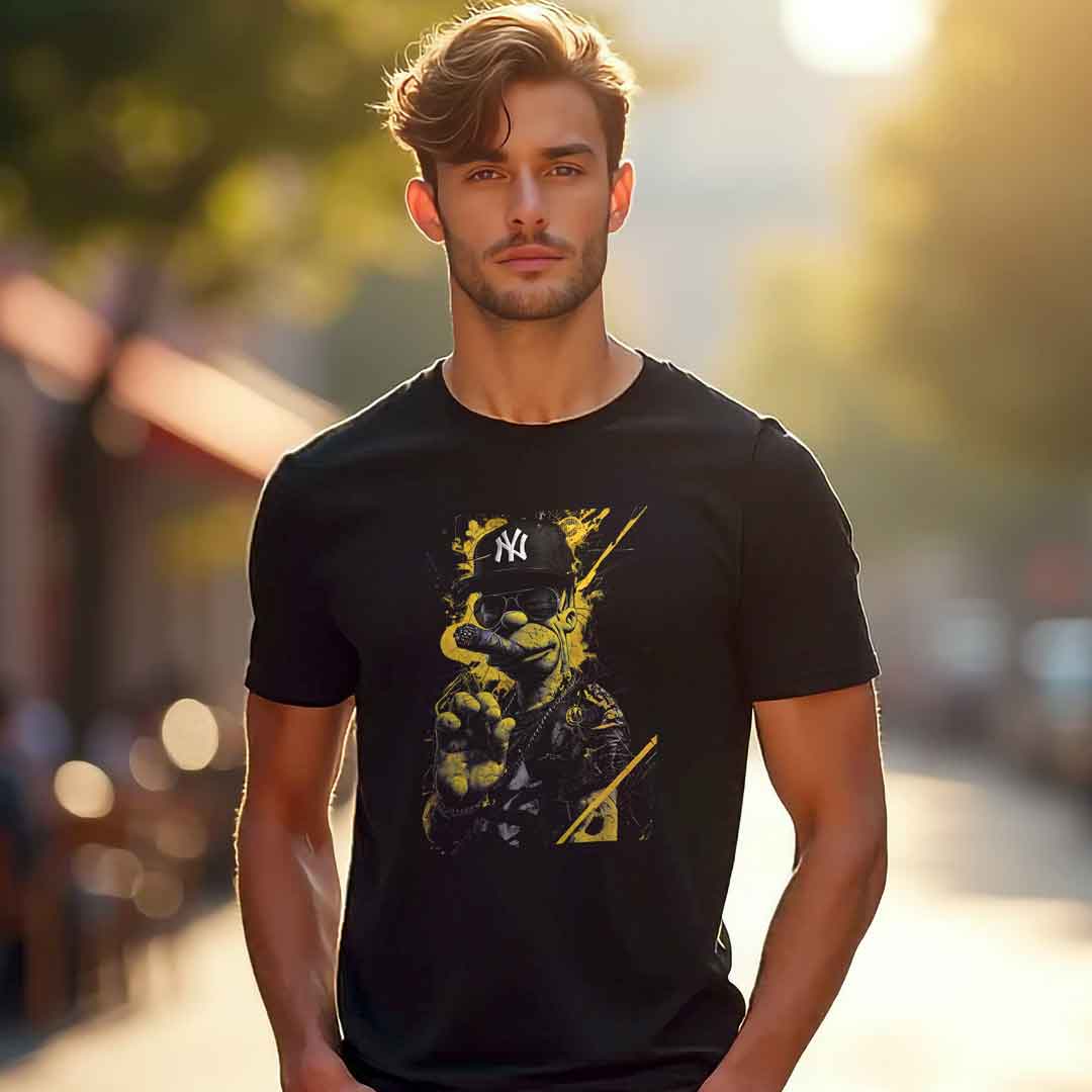 Logo Homero<br>Camiseta de Pima y/o Jersey