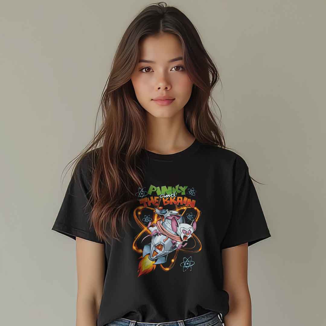 Logo Pinky y Cerebro<br>Camiseta de Pima y/o Jersey